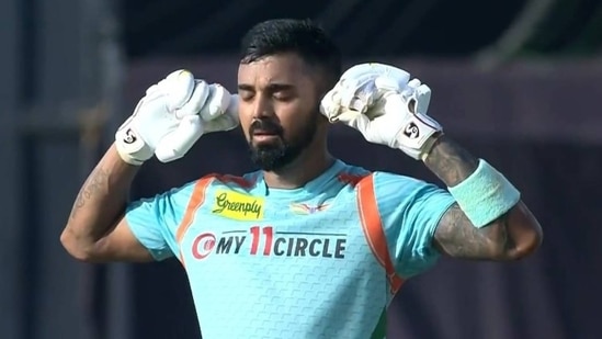 Watch Kl Rahul Sticks With His Shut The Outside Noise Celebration Cricket Hindustan Times