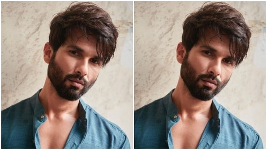 The actor folded his full sleeves up and posed for the camera.(Instagram/@shahidkapoor)
