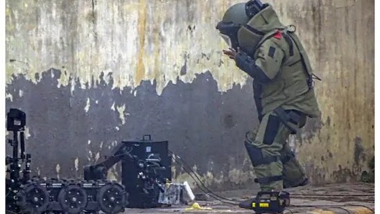 The security forces found a suspicious object lying alongside the road which turned out to be an IED. (Representational Image)