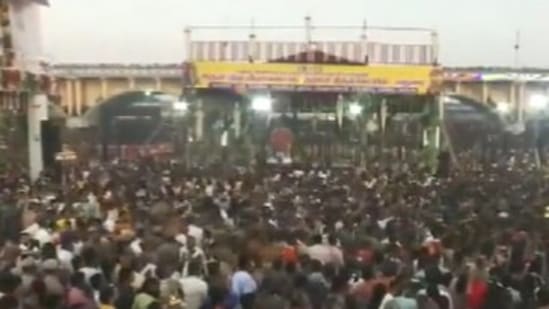 Madurai Chithirai Festival 2022: Two people die in 'stampede' during ceremony (ANI)