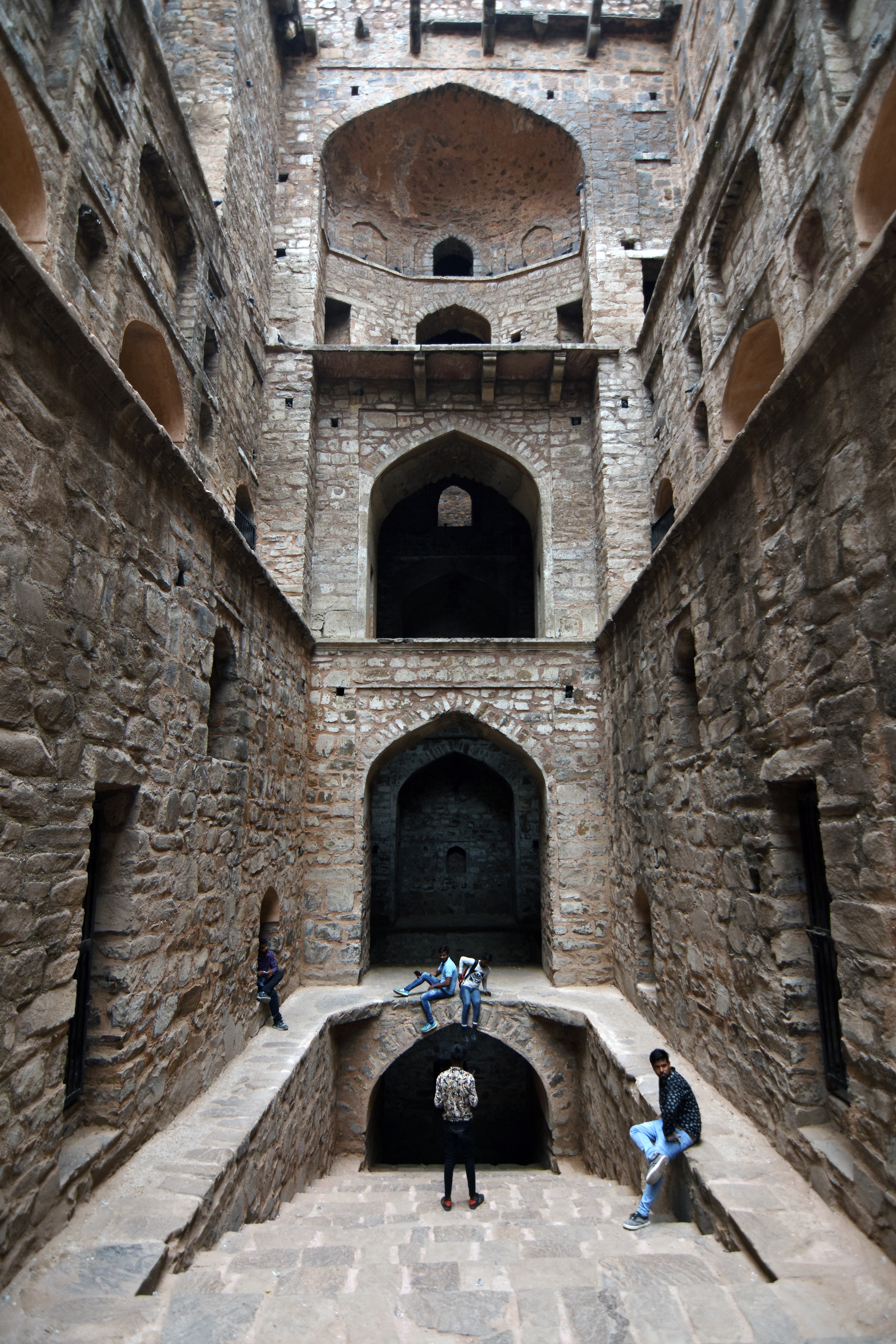 Visitors at Agrasen ki Baoli are always in for some good ‘gram images. (Photo: Satyajit Mukherjee/ Hindustan Times) Visitors at Agrasen ki Baoli are always in for some good ‘gram images. (Photo: Satyajit Mukherjee/ Hindustan Times)