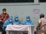 Delhi reported 517 Covid-19 cases in last 24 hours. (HT File) Delhi reported 517 Covid-19 cases in last 24 hours. (HT File)