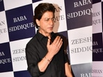 Shah Rukh Khan and Salman Khan at Baba Siddique's iftaar party. (Yogen Shah) Shah Rukh Khan and Salman Khan at Baba Siddique's iftaar party. (Yogen Shah)