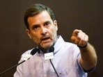 Congress leader Rahul Gandhi.(ANI / File) Congress leader Rahul Gandhi.(ANI / File)