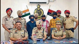Around 31 ATM cards were seized from the accused.  (Harvinder Singh/HT)