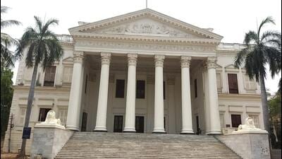 British Residency, the 216-year-old heritage monument which served as a seat of power for the British in Hyderabad, has been restored to its past glory, Telangana tourism and archaeology minister V Srinivas Goud said (HT Photo) British Residency, the 216-year-old heritage monument which served as a seat of power for the British in Hyderabad, has been restored to its past glory, Telangana tourism and archaeology minister V Srinivas Goud said (HT Photo)