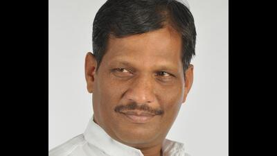 Laxman Jagtap, three-time MLA from Chinchwad constituency has been admitted to a private hospital. (HT FILE PHOTO)