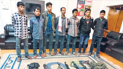 This year 234 persons have left their homes and families to join ULFA-I, which is in a state of unilateral ceasefire since last year. (HT file)