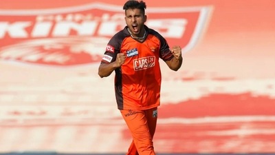 Umran Malik of Sunrisers Hyderabad (IPLt20.com) Umran Malik of Sunrisers Hyderabad (IPLt20.com)