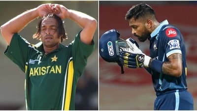 Shoaib Akhtar (L) and Hardik Pandya (Getty Images | IPLt20.com)