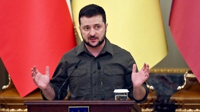 File photo of President of Ukraine Volodymyr Zelenskyy. (AFP)