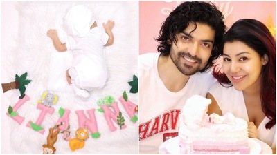 Debina and Gurmeet have named their daughter, Lianna. Debina and Gurmeet have named their daughter, Lianna.