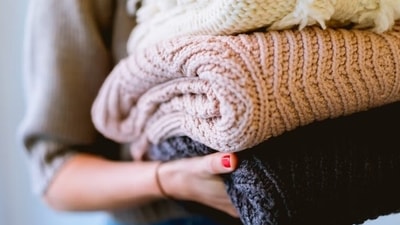 Put on some music and dance while folding your laundry. (Unsplash) Put on some music and dance while folding your laundry. (Unsplash)