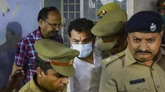 Ashish Mishra was arrested on October 9, 2021 in the incident that took place on October 3. The charge sheet had alleged the killing to be “pre-planned”. (HT PHOTO.)