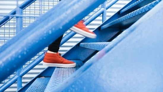 Take stairs wherever possible or park at the farthest parking spot so that you can walk.(Unsplash)
