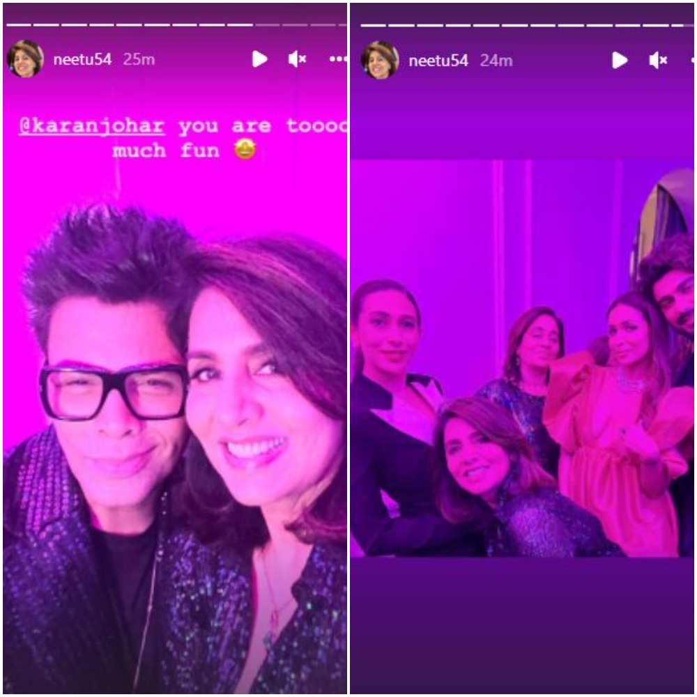 Neetu shared several pictures.