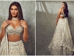The gorgeous Tara Sutaria recently made a stylish appearance on the grand finale of the show India's Got Talent with Heropanti 2 co-star Tiger Shroff. The actor stunned in a gorgeous ivory lehenga set by ace designer Manish Malhotra.