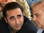 Pakistan People’s Party (PPP) chief Bilawal Bhutto Zardari with Prime Minister Shehbaz Sharif.(HT_PRINT) Pakistan People’s Party (PPP) chief Bilawal Bhutto Zardari with Prime Minister Shehbaz Sharif.(HT_PRINT)