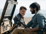 Anil Kapoor and Harsh Varrdhan Kapoor in a still from Thar. Anil Kapoor and Harsh Varrdhan Kapoor in a still from Thar.