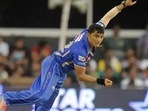 Pravin Tambe in action for Rajasthan Royals. (Twitter) Pravin Tambe in action for Rajasthan Royals. (Twitter)
