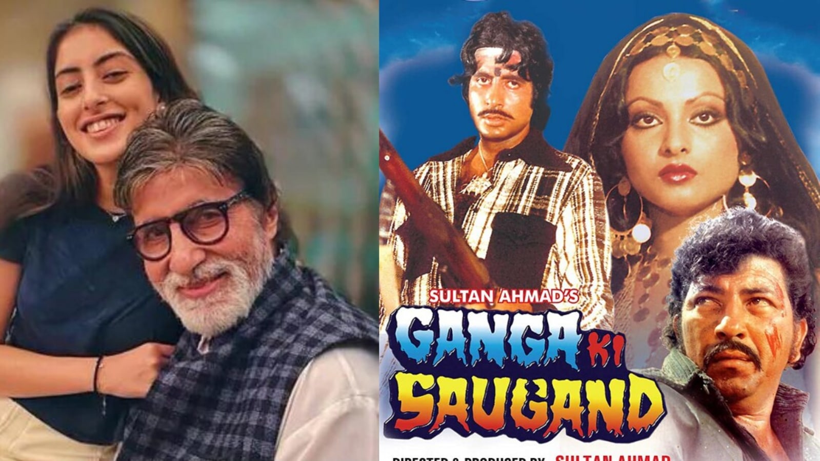 Amitabh Bachchan shares pic clicked by Navya Naveli Nanda from Rishikesh, recalls shooting for Ganga Ki Saugandh there