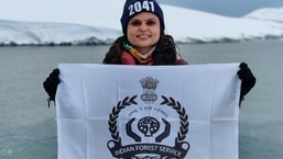 Deep J Contractor, the 2011 batch Karnataka Indian Forest Service (IFS) officer happen to be the first woman forest officer and the third forest officer to reach Antarctica.