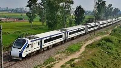 Vande Bharat Express trains will soon operate between Khajuraho and national capital Delhi. (HT PHOTO.)