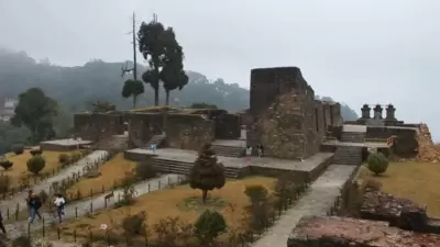Rabdentse – Sikkim: Located close to Pemayangtse Monastery in West Sikkim District, this archaeological site is famous for its ancient ruins. It was the second capital of the former kingdom of Sikkim from 1670 to 1814. (Instagram/@aakash_ratkal) Rabdentse – Sikkim: Located close to Pemayangtse Monastery in West Sikkim District, this archaeological site is famous for its ancient ruins. It was the second capital of the former kingdom of Sikkim from 1670 to 1814. (Instagram/@aakash_ratkal)