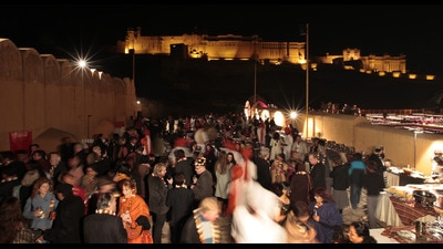 The ultimate Indian English publishing party: The Writer’s Ball at the Jaipur Literature Festival in 2011 (Ronjoy Gogoi) The ultimate Indian English publishing party: The Writer’s Ball at the Jaipur Literature Festival in 2011 (Ronjoy Gogoi)
