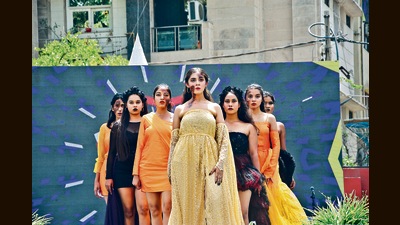 Myriad themes and sartorial styles came alive on the ramp at La Haute Couture, the fashion event held on day two.. (Photo: Manish Rajput/HT) Myriad themes and sartorial styles came alive on the ramp at La Haute Couture, the fashion event held on day two.. (Photo: Manish Rajput/HT)
