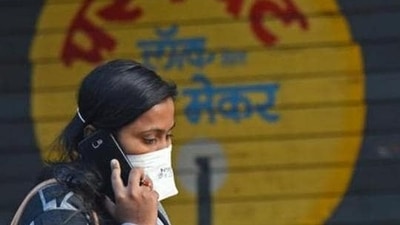 In view of the improving COVID-19 situation, the Uttar Pradesh government had given relaxation in wearing face mask earlier this month. (File image) In view of the improving COVID-19 situation, the Uttar Pradesh government had given relaxation in wearing face mask earlier this month. (File image)