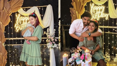Debina Bonnerjee and Gurmeet Choudhary recently welcomed their first child together. Debina Bonnerjee and Gurmeet Choudhary recently welcomed their first child together.