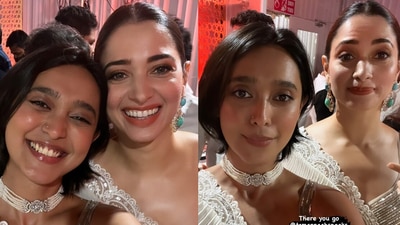 Sayani Gupta shares a selfie with Tamannaah Bhatia. Sayani Gupta shares a selfie with Tamannaah Bhatia.