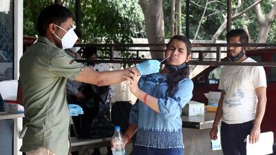 According to the Punjab media bulletin, the state’s Covid positivity rate has also come down to 0.45%. Among districts, Hoshiarpur registered 10 fresh cases followed by six in Ludhiana and four each in Jalandhar and SAS Nagar. (ANI Photo/ Representational image)