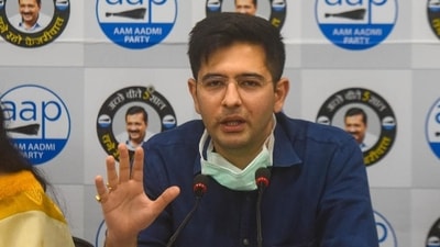 AAP leader Raghav Chadha. (HT File Photo) AAP leader Raghav Chadha. (HT File Photo)