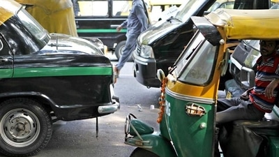 Delhi auto, cab drivers' strike today over fuel price surge (M Zhazo/Hindustan Times)