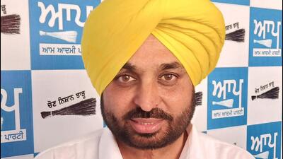 The previous governments have left a debt of  ₹3 lakh crore on Punjab. But where has this money been used, the party’s state unit said in a tweet while quoting chief minister Bhagwant Mann. (HT File Photo)
