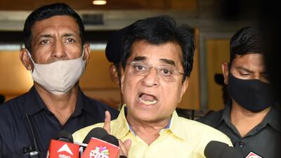 The EOW in past had summoned Somaiya asking him to remain present before the investigators for questioning pertaining to alleged collection of donation between 2013 to 2014 in the name of saving the aircraft carrier INS Vikrant (HT PHOTO) The EOW in past had summoned Somaiya asking him to remain present before the investigators for questioning pertaining to alleged collection of donation between 2013 to 2014 in the name of saving the aircraft carrier INS Vikrant (HT PHOTO)