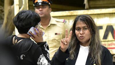 The police had claimed that Patil had played a crucial role in instigating the protesting MSRTC employees (Anshuman Poyrekar/HT PHOTO) The police had claimed that Patil had played a crucial role in instigating the protesting MSRTC employees (Anshuman Poyrekar/HT PHOTO)