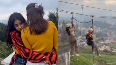 Jahnvi Kapoor and Khushi Kapoor during their recent visit to Ooty. Jahnvi Kapoor and Khushi Kapoor during their recent visit to Ooty.