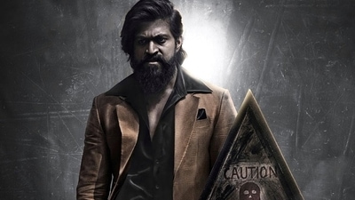 Yash stars as Rocky in KGF: Chapter 2, the sequel to the 2018 blockbuster. Yash stars as Rocky in KGF: Chapter 2, the sequel to the 2018 blockbuster.