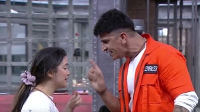 Azma Fallah and Prince Narula indulge in an argument in the latest episode of Lock Upp. Azma Fallah and Prince Narula indulge in an argument in the latest episode of Lock Upp.