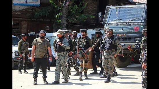 In a notification, the Union home ministry said Nengroo has been involved in the infiltration of terrorists into Jammu and Kashmir and has also been responsible for perpetrating various terror incidents in the Union Territory. (Representative image/ANI) In a notification, the Union home ministry said Nengroo has been involved in the infiltration of terrorists into Jammu and Kashmir and has also been responsible for perpetrating various terror incidents in the Union Territory. (Representative image/ANI)