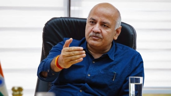 Delhi Deputy Chief Minister Manish Sisodia.(ANI )