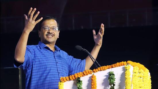 Delhi chief minister and Aam Aadmi Party (AAP) national convener Arvind Kejriwal will be in Bengaluru city of Karnataka on April 21. (ANI)