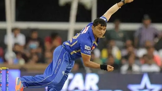 Pravin Tambe in action for Rajasthan Royals. (Twitter) Pravin Tambe in action for Rajasthan Royals. (Twitter)