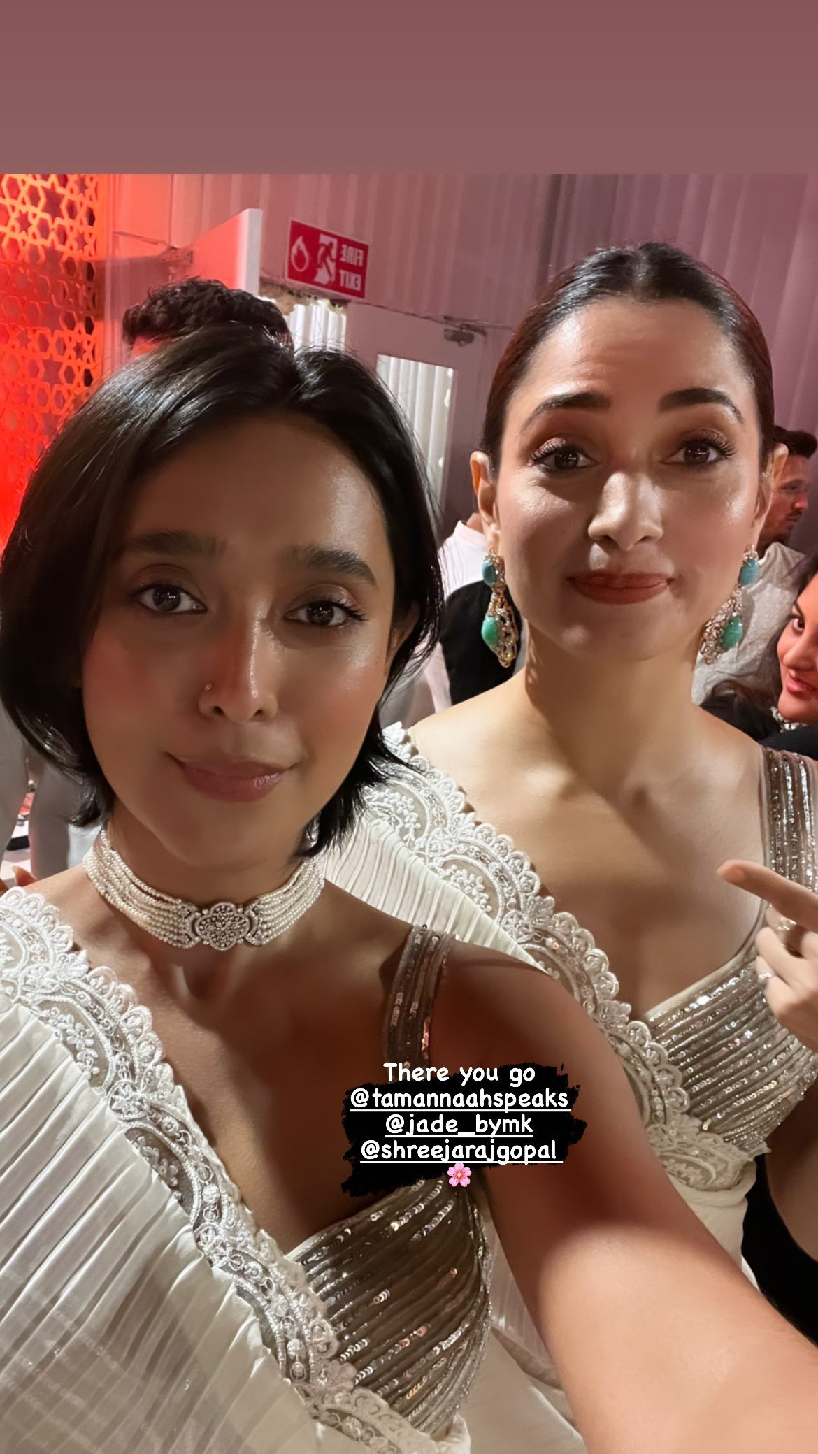 Sayani Gupta shares picture with Tamannaah Bhatia.