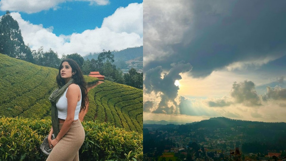 Janhvi Kapoor shares pictures from her recent trip to Ooty.