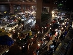Incessant rains in Bengaluru wreaked havoc, causing traffic congestions, flooding, hitting businesses and damaging property. (PTI Photo)(PTI03_19_2022_000168B) Incessant rains in Bengaluru wreaked havoc, causing traffic congestions, flooding, hitting businesses and damaging property. (PTI Photo)(PTI03_19_2022_000168B)