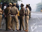 Police officials went around temples, mosques, among other places of worship, besides marriage banquet halls and DJ operators regarding use of loudspeakers on directions by Police Commissioner Alok Singh.(PTI FILE/ Representative Image) Police officials went around temples, mosques, among other places of worship, besides marriage banquet halls and DJ operators regarding use of loudspeakers on directions by Police Commissioner Alok Singh.(PTI FILE/ Representative Image)